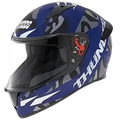 STUDDS Thunder D7 Matt Blue N4 Full Face Helmet