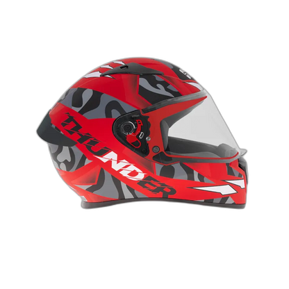 STUDDS Thunder D7 Matt Red N9 Full Face Helmet