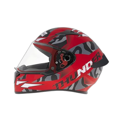 STUDDS Thunder D7 Red N9 Full Face Helmet
