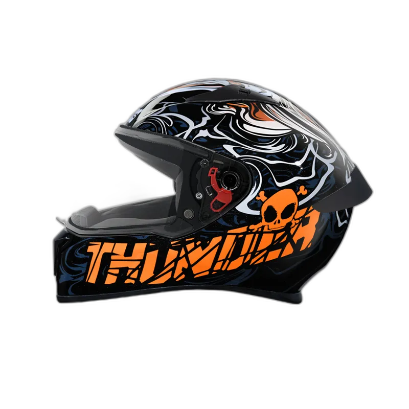 STUDDS Thunder D8 Black N10 Full Face Helmet