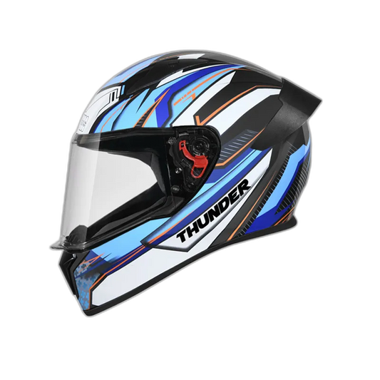 STUDDS Thunder D8 Black N1 Full Face Helmet