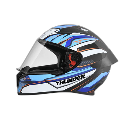 STUDDS Thunder D8 Black N1 Full Face Helmet