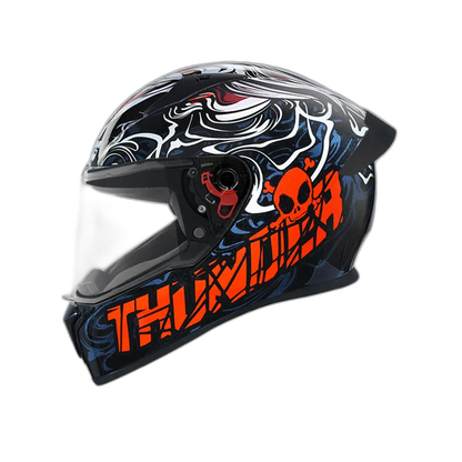 STUDDS Thunder D8 Black N2 Full Face Helmet