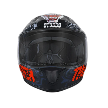 STUDDS Thunder D8 Black N2 Full Face Helmet