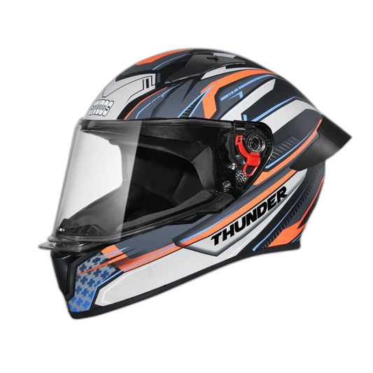 STUDDS Thunder D8 Black N4 Full Face Helmet