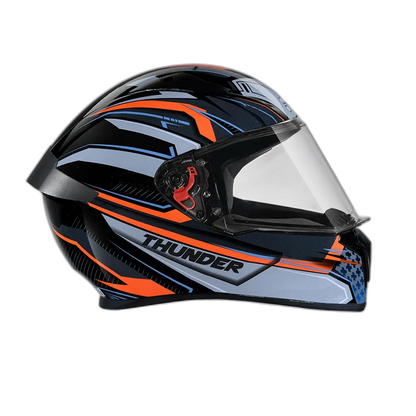 STUDDS Thunder D8 Black N4 Full Face Helmet