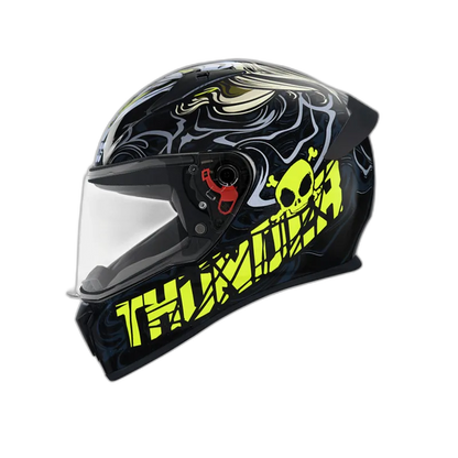 STUDDS Thunder D8 Black N5 Full Face Helmet