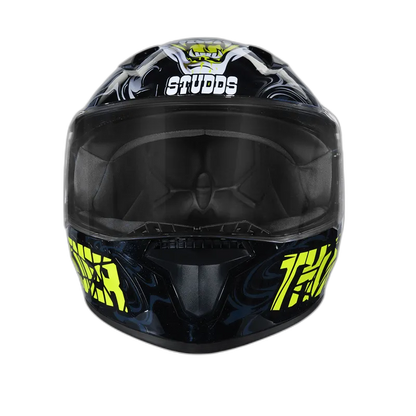 STUDDS Thunder D8 Black N5 Full Face Helmet
