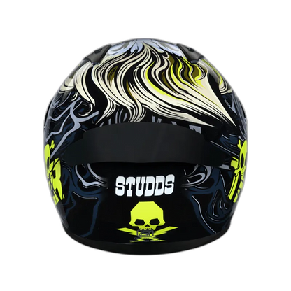 STUDDS Thunder D8 Black N5 Full Face Helmet