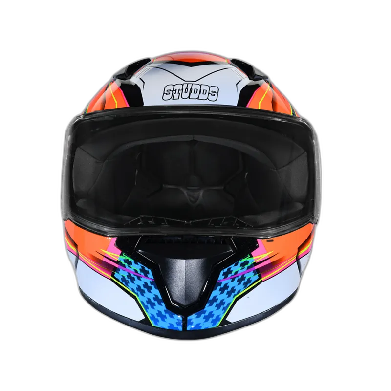 STUDDS Thunder D8 Matt Black N10 Full Face Helmet