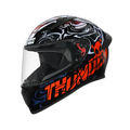 STUDDS Thunder D8 Matt Black N2 Full Face Helmet