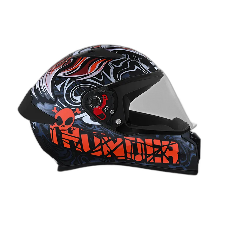 STUDDS Thunder D8 Matt Black N2 Full Face Helmet