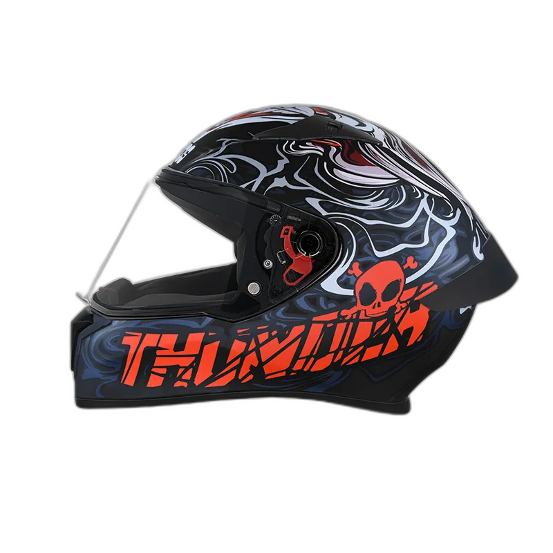 STUDDS Thunder D8 Matt Black N2 Full Face Helmet