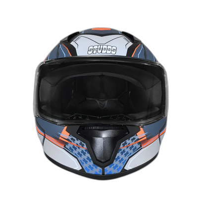 STUDDS Thunder D8 Matt Black N4 Full Face Helmet