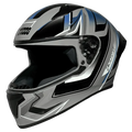 STUDDS Thunder D9 Flash Grey N4 Full Face Helmet