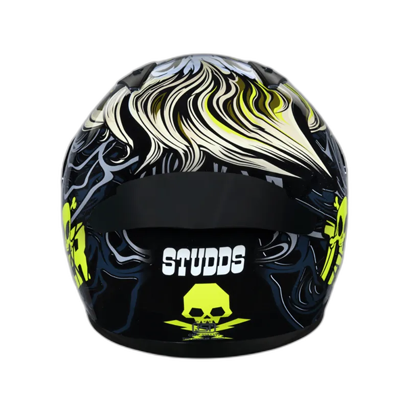 STUDDS Thunder D9 Black N5 Full Face Helmet