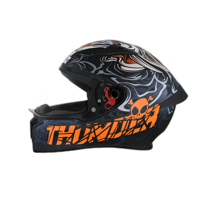 STUDDS Thunder D9 Matt Black N10 Full Face Helmet