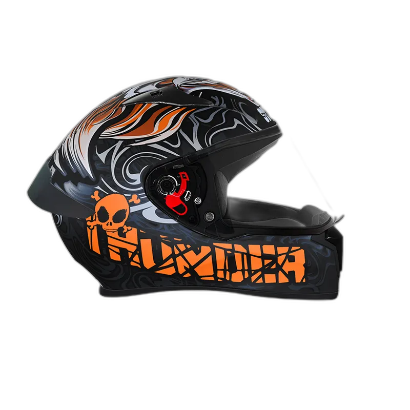STUDDS Thunder D9 Matt Black N10 Full Face Helmet