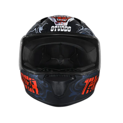 STUDDS Thunder D9 Matt Black N2 Full Face Helmet