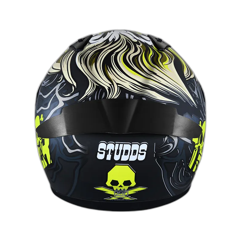 STUDDS Thunder D9 Matt Black N5 Full Face Helmet