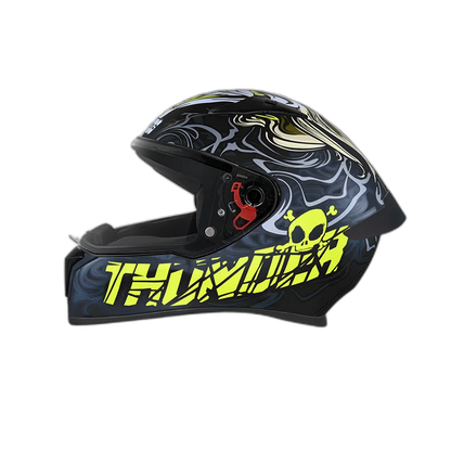 STUDDS Thunder D9 Matt Black N5 Full Face Helmet