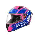 STUDDS Thunder Rajasthan Royal Edition Pink Full Face Helmet