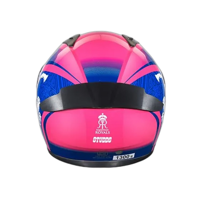 STUDDS Thunder Rajasthan Royal Edition Pink Full Face Helmet