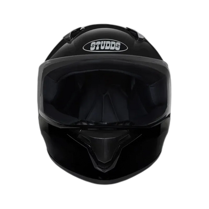 STUDDS Thunder Smoky Sp Black Full Face Helmet