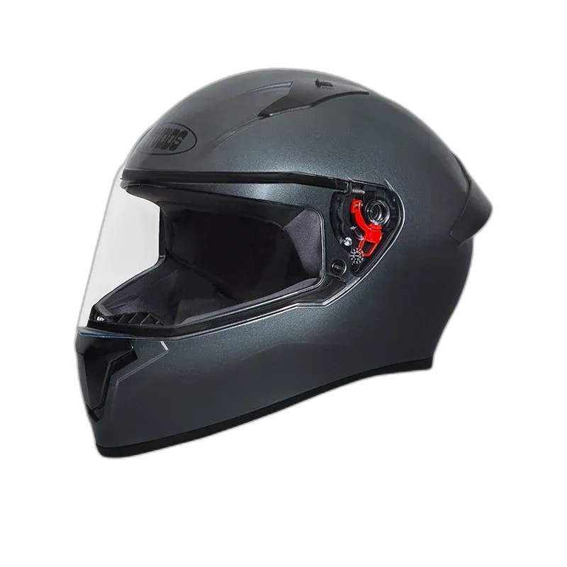 STUDDS Thunder Smoky Sp Gun Grey Full Face Helmet