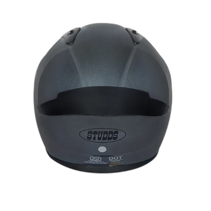 STUDDS Thunder Smoky Sp Gun Grey Full Face Helmet