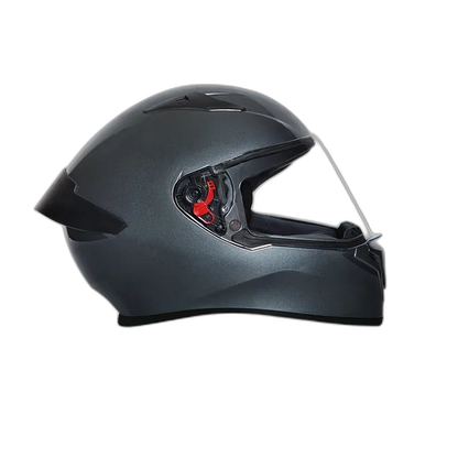 STUDDS Thunder Smoky Sp Gun Grey Full Face Helmet