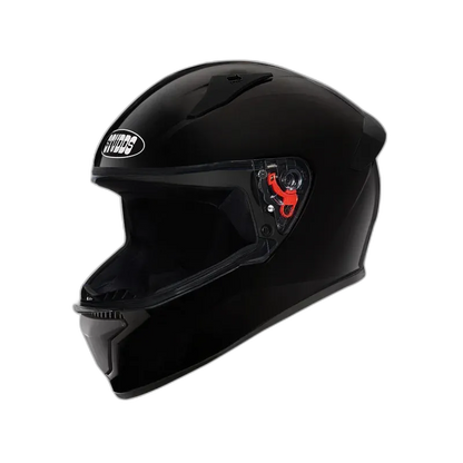 STUDDS Thunder Smoky Splr Black Full Face Helmet