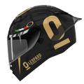 RIDEX Titanium Gen Il Leopard Black Gold Full Face Helmet