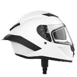 RIDEX Titanium Gen Il Pearl White Glossy Full Face Helmet