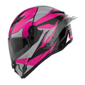 RIDEX Titanium Infinity Glossy Pink Full Face Helmet