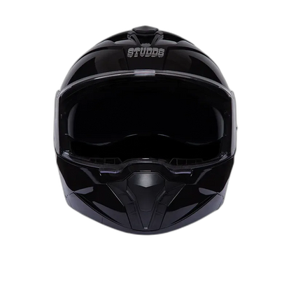 STUDDS Trooper D1 Black Flip Up Helmet