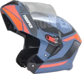 STUDDS Trooper D1 Blue N8 Flip Up Helmet
