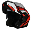 STUDDS Trooper D2 Black N2 Flip Up Helmet