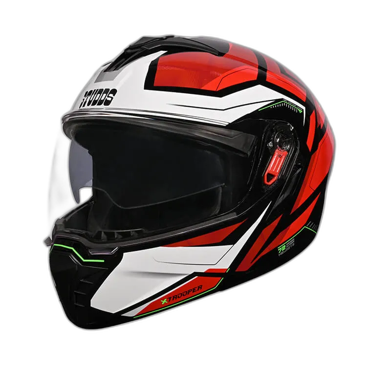 STUDDS Trooper D2 Black N2 Flip Up Helmet