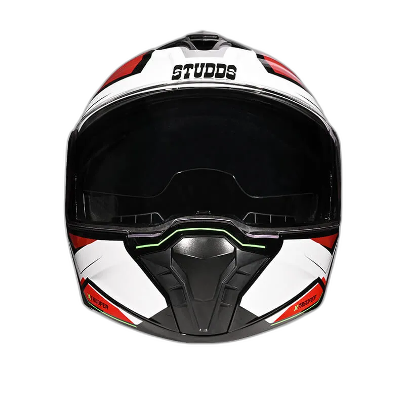 STUDDS Trooper D2 Black N2 Flip Up Helmet