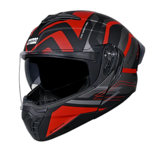 STUDDS Trooper D3 Black N2 Full Face Helmet