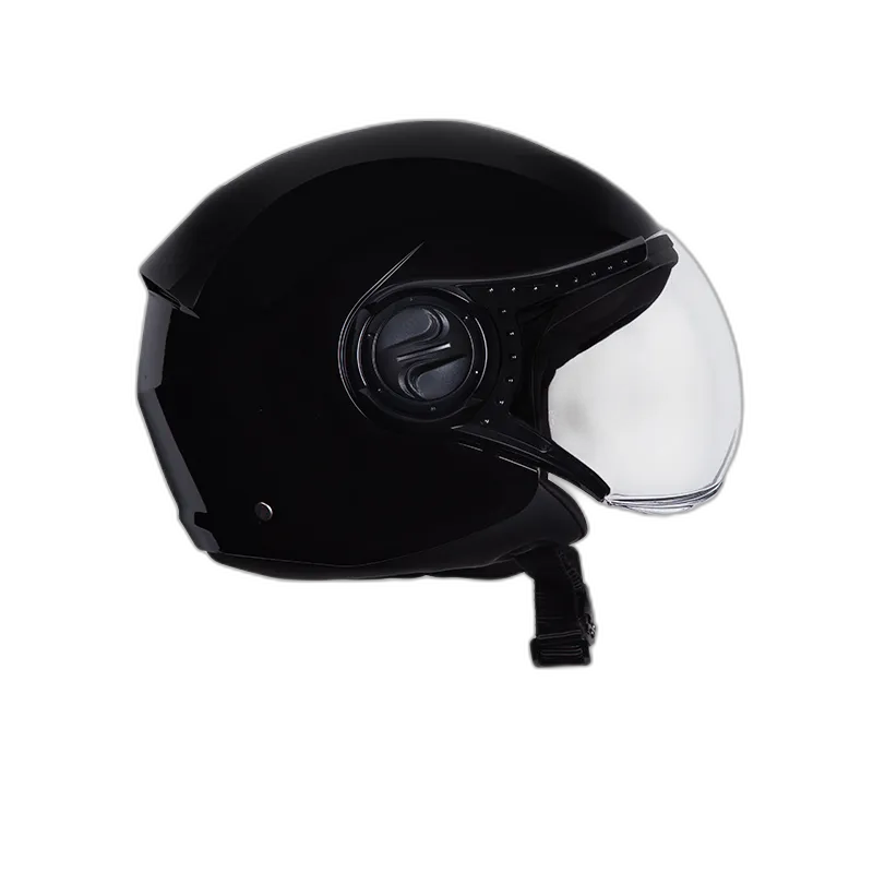STUDDS Urban Dame Black Half Face Helmet