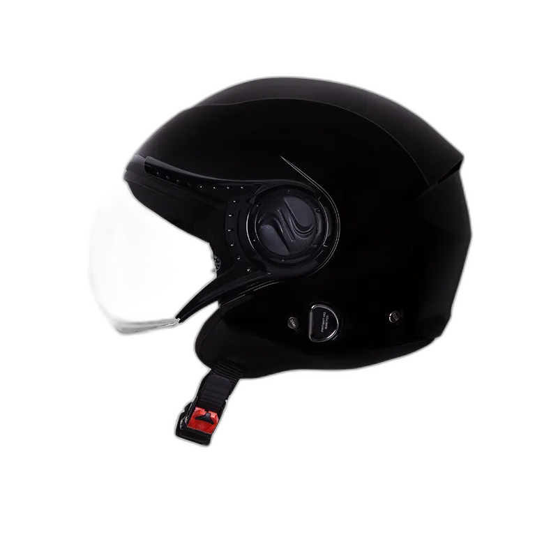 STUDDS Urban Dame Black Half Face Helmet