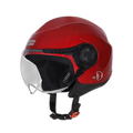 STUDDS Urban Dame Cherry Red Half Face Helmet