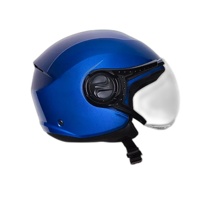 STUDDS Urban Dame Flame Blue Half Face Helmet