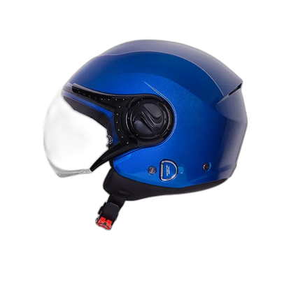 STUDDS Urban Dame Flame Blue Half Face Helmet