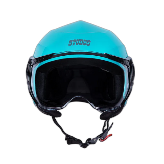 STUDDS Urban Dame Pastel Green Half Face Helmet