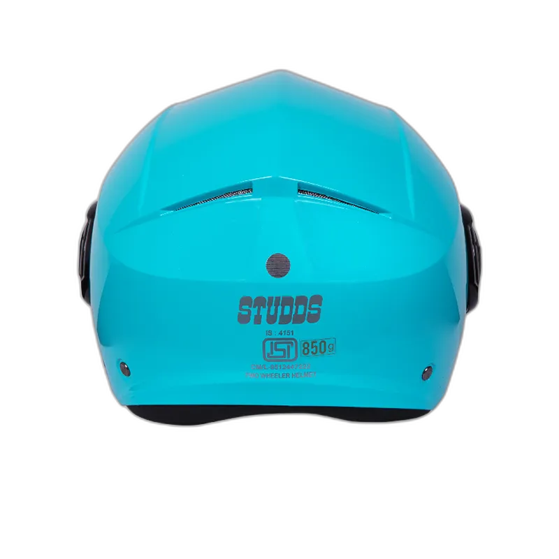 STUDDS Urban Dame Pastel Green Half Face Helmet