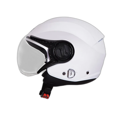 STUDDS Urban Dame White Half Face Helmet