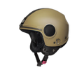 STUDDS Urban Super Black Half Face Helmet